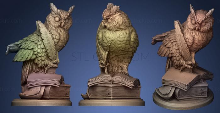 3D мадэль Шоколадная сова (STL)
